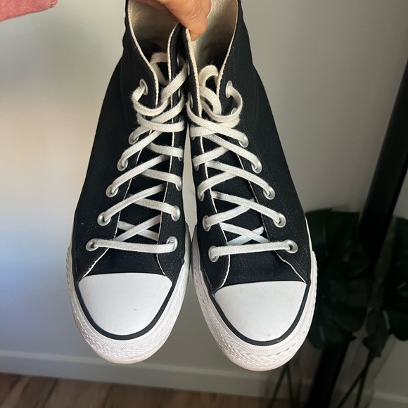 Converse Black High-Top Sneakers - Picture 2 of 4